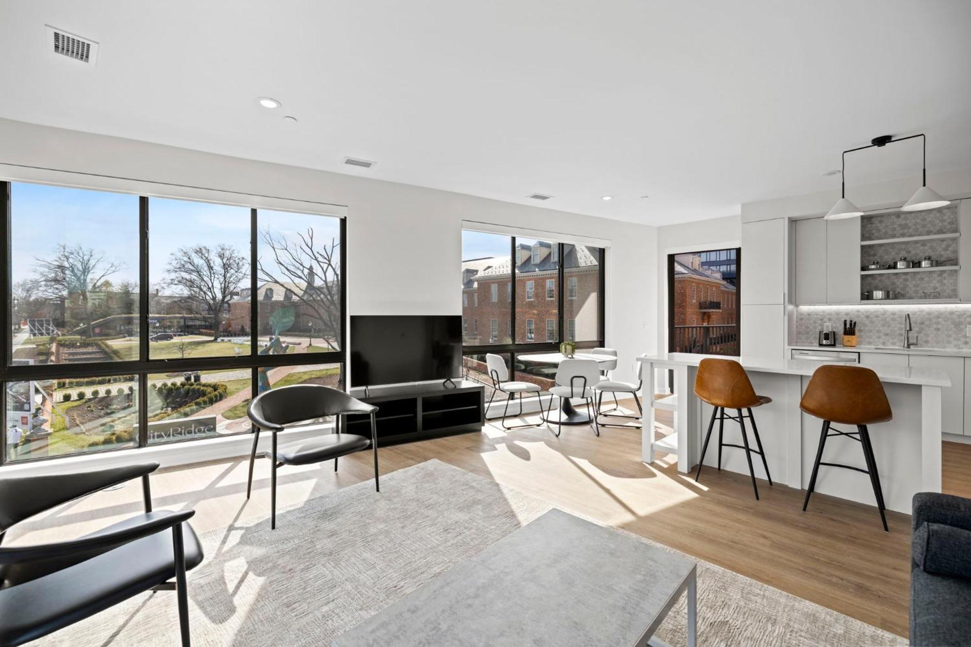 Appartement Placemakr Cathedral Heights à Washington Chambre photo